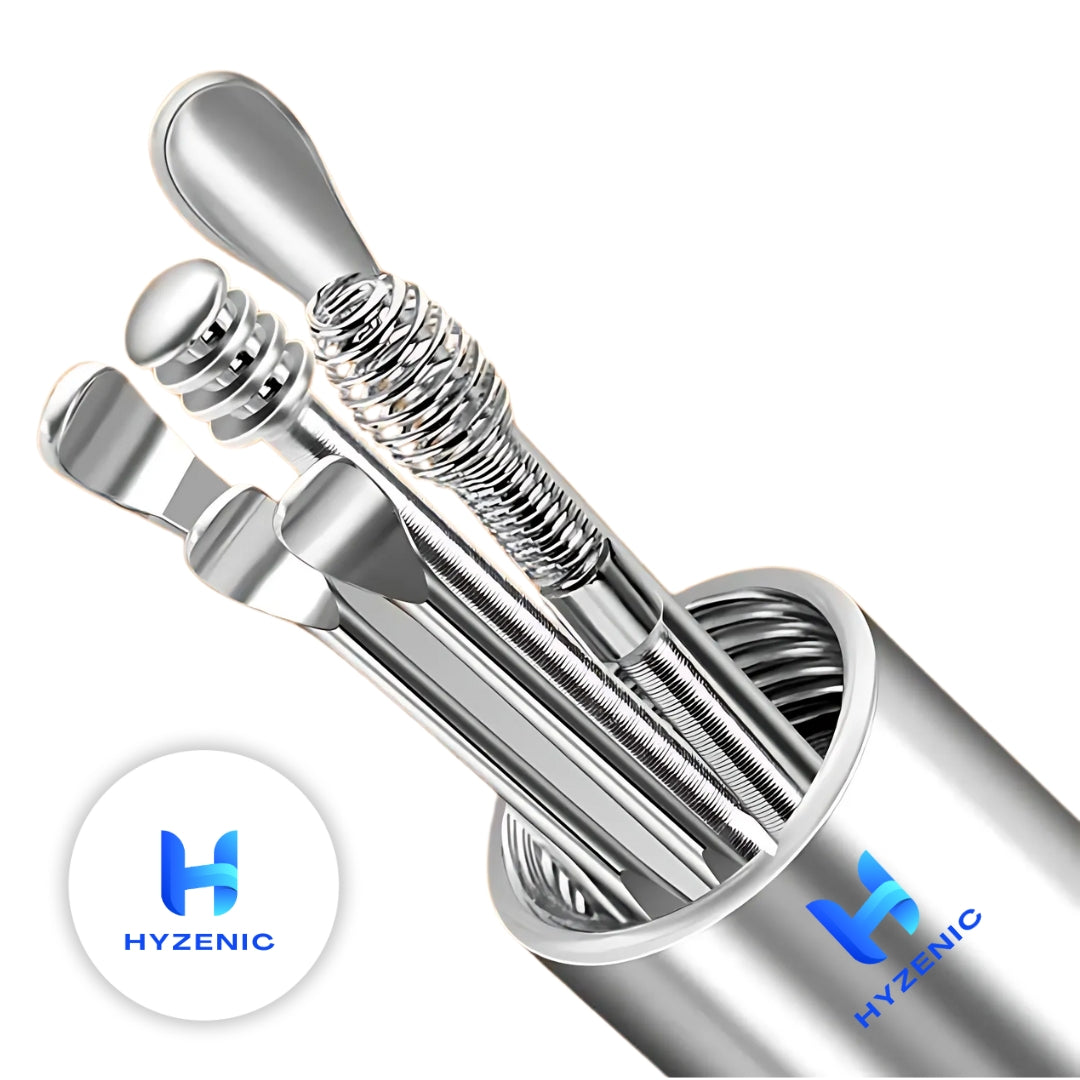 HYZENIC™ 6-in-1 Stainless Steel Ear Cleaning Kit | Reusable, Safe & Travel-Friendly | Your Daily Essential for Ear Hygiene